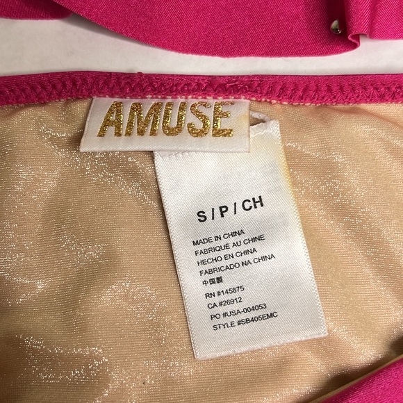 AMUSE SOCIETY PRESLEY MICRO STUD BIKINI SMALL - Picture 7 of 16